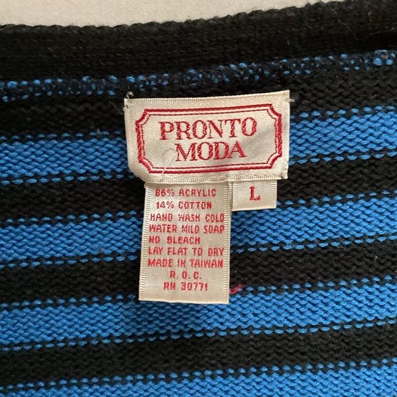 Pronto Moda Argile Style V Neck Sweater - Picture 3 of 3